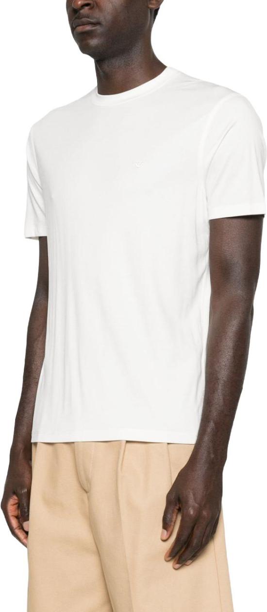 26SS 엠포리오 아르마니 탑 EM004586AF13721U0003 WHITE - EMPORIO ARMANI