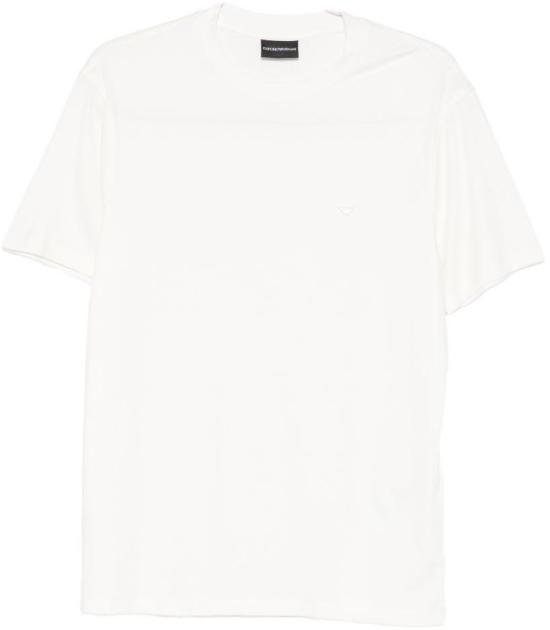 26SS 엠포리오 아르마니 탑 EM004586AF13721U0003 WHITE