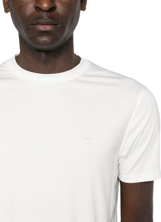 26SS 엠포리오 아르마니 탑 EM004586AF13721U0003 WHITE - EMPORIO ARMANI