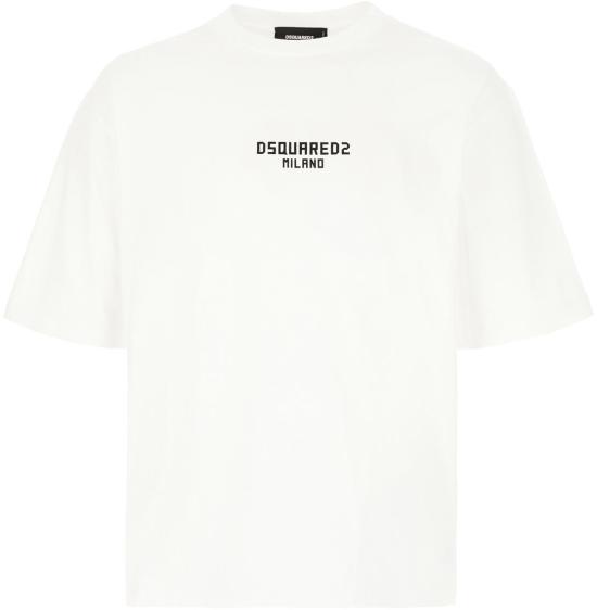 26SS 디스퀘어드2 반팔 티셔츠 S74GD1521D20106100 WHITE