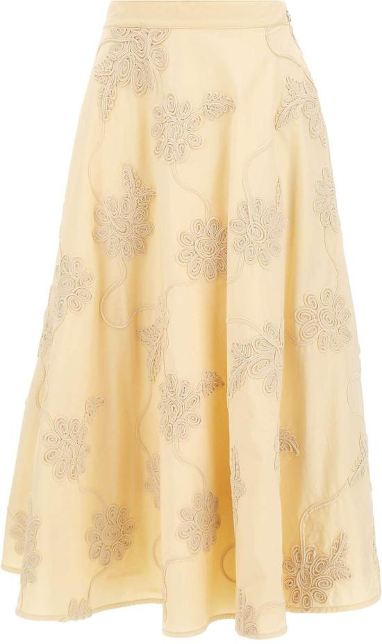 26SS 로테이트 롱 스커트 1155571366 BEIGE