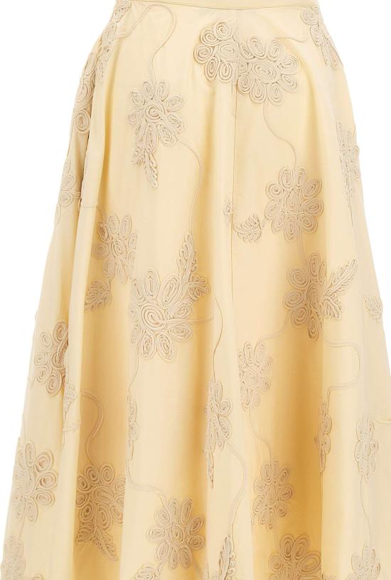 26SS 로테이트 롱 스커트 1155571366 BEIGE - ROTATE