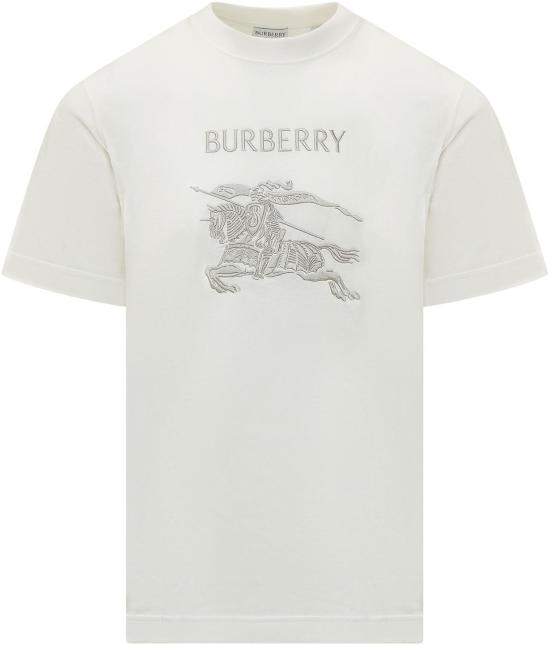 26SS 버버리 EKD 코튼 티셔츠 8119006B7078 WHITE