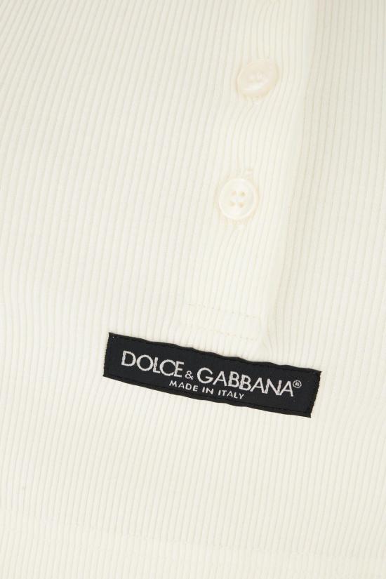 26SS 돌체앤가바나 민소매 티셔츠 F8W63TFU7AVW0001 NEUTRAAL - DOLCE & GABBANA