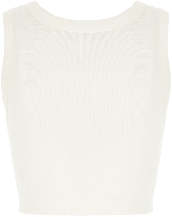 26SS 돌체앤가바나 민소매 티셔츠 F8W63TFU7AVW0001 NEUTRAAL - DOLCE & GABBANA