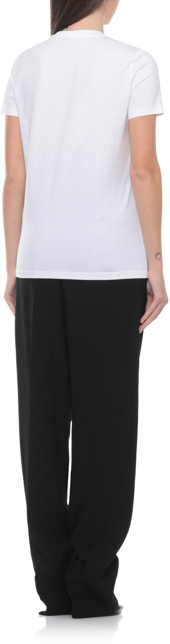 26SS 엘리자베타프랜치 반팔 티셔츠 MA71G61E2270 WHITE - ELISABETTA FRANCHI