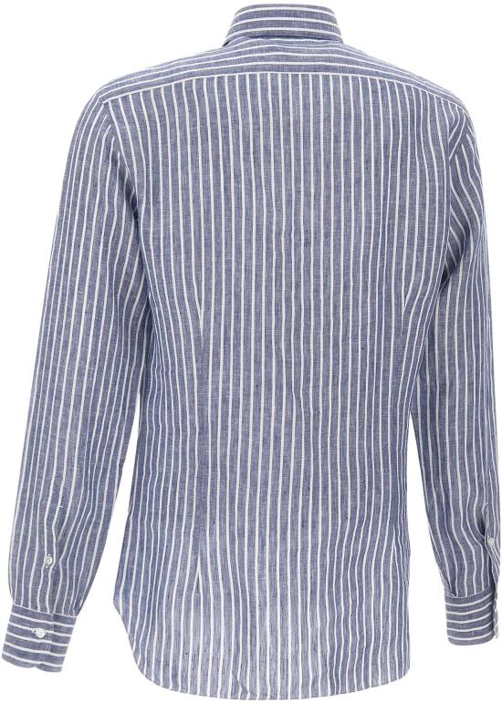 26SS 발바 긴팔 셔츠 LIU02P0154037U0003 BLUE - BARBA