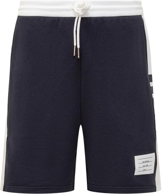 25FW 톰브라운 클래식 루프백 4바 스웨트쇼츠 MJQ222A03037415 NAVY