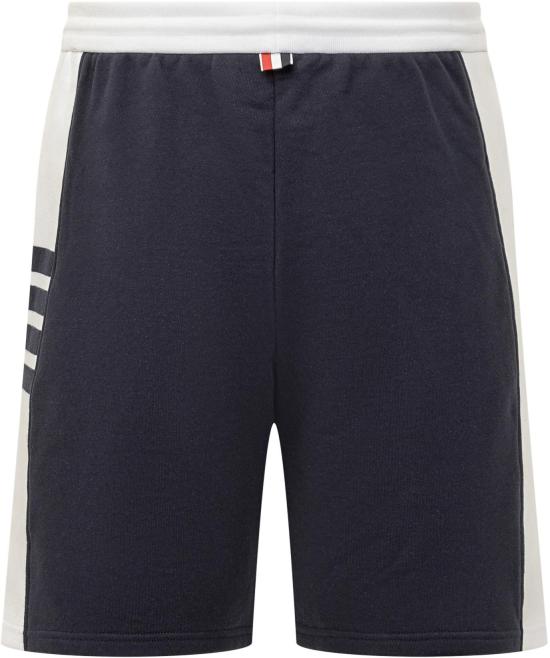 25FW 톰브라운 클래식 루프백 4바 스웨트쇼츠 MJQ222A03037415 NAVY - THOM BROWNE