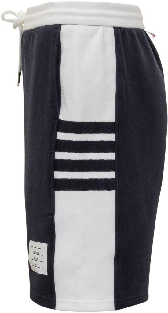 25FW 톰브라운 클래식 루프백 4바 스웨트쇼츠 MJQ222A03037415 NAVY - THOM BROWNE