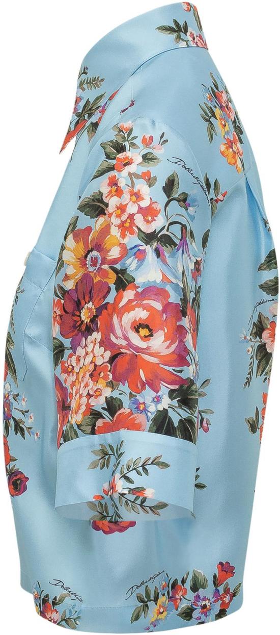 26SS 돌체앤가바나 블라우스 F5T50TIS11IHC5ZO LICHTBLUE - DOLCE & GABBANA
