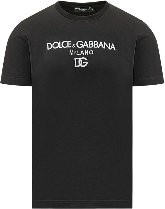 26SS 돌체앤가바나 반팔 티셔츠 G8PD7ZG7P0HN0000 BLACK