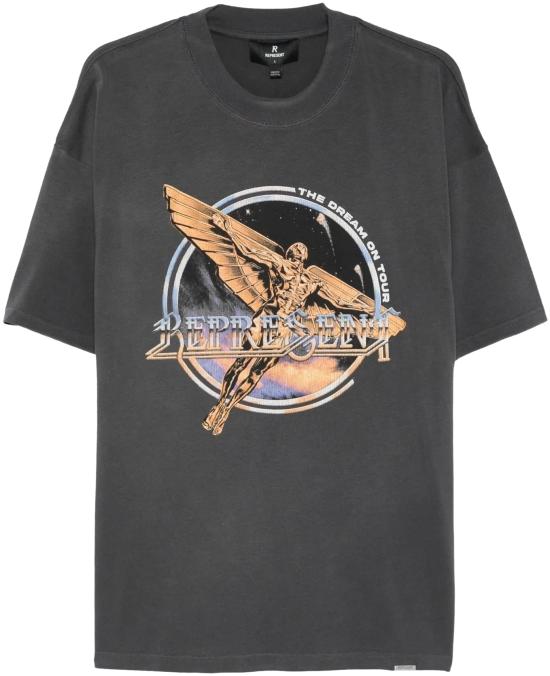 25FW 리프레젠트 반팔 티셔츠 MLM100823046 GREY