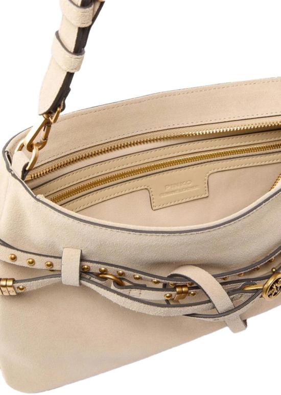 26SS 핑코 토트백 106176A0F6C50Q BEIGE - PINKO