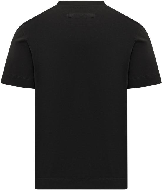 26SS 에르메네질도제냐 반팔 티셔츠 UH360A3H765K09 BLACK - ERMENEGILDO ZEGNA