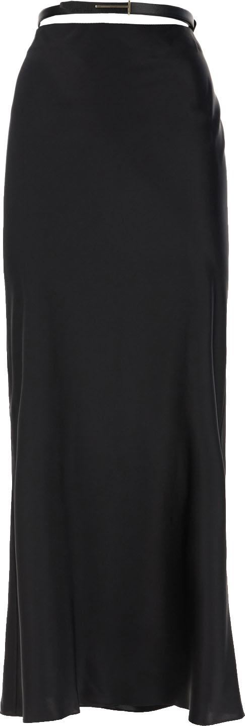 25FW 톰포드 미디 스커트 GC5829FAX1664LB999 BLACK
