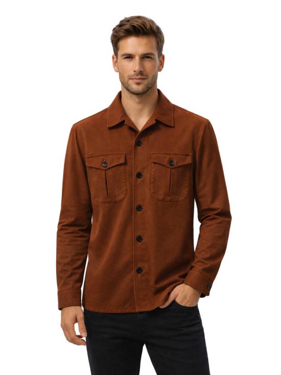 26SS 프랜지스 콜렉션 수트 자켓 2OS42AATXAYEUE 40 Brown - FRANZESE COLLECTION