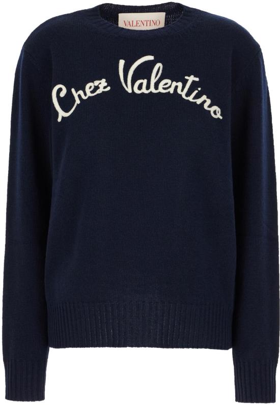 25SS 발렌티노 가라바니 스웨터 6V3KC33LAR8D51 BLUE