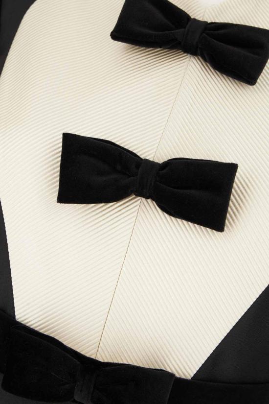 25SS 발렌티노 가라바니 미디 원피스 6B0VADH08VBAUY BLACK - VALENTINO GARAVANI