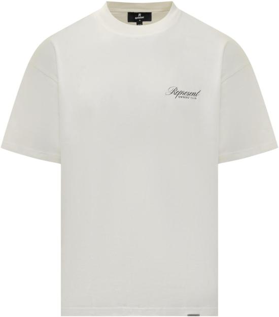 26SS 리프레젠트 반팔 티셔츠 OCM41201072 WHITE