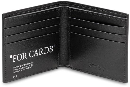 26SS 오프화이트 남성지갑 OMNC074C99LEA0011001 BLACK - OFF WHITE