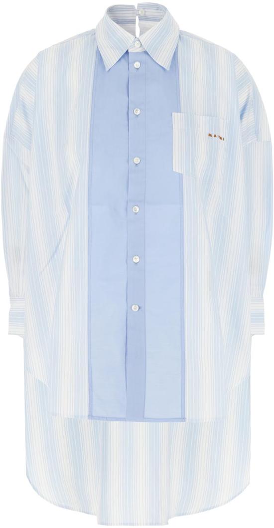 26SS 마르니 블라우스 CAMA0567QSUTC630STB21 DIVERS