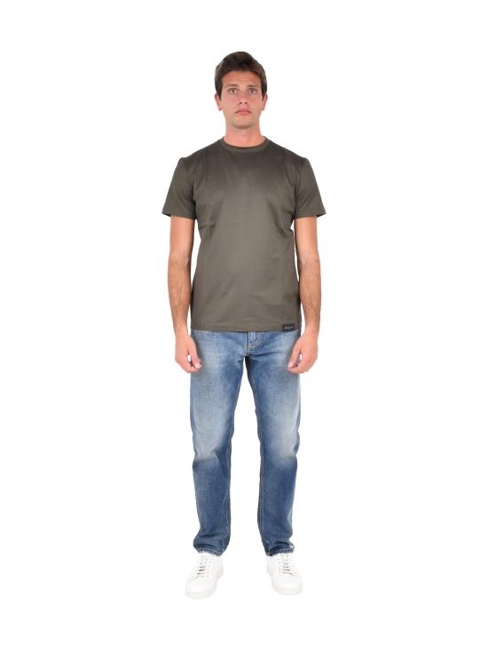 26SS 로우브랜드 반팔 티셔츠 L1TFW25266565 M074 Brown - LOW BRAND