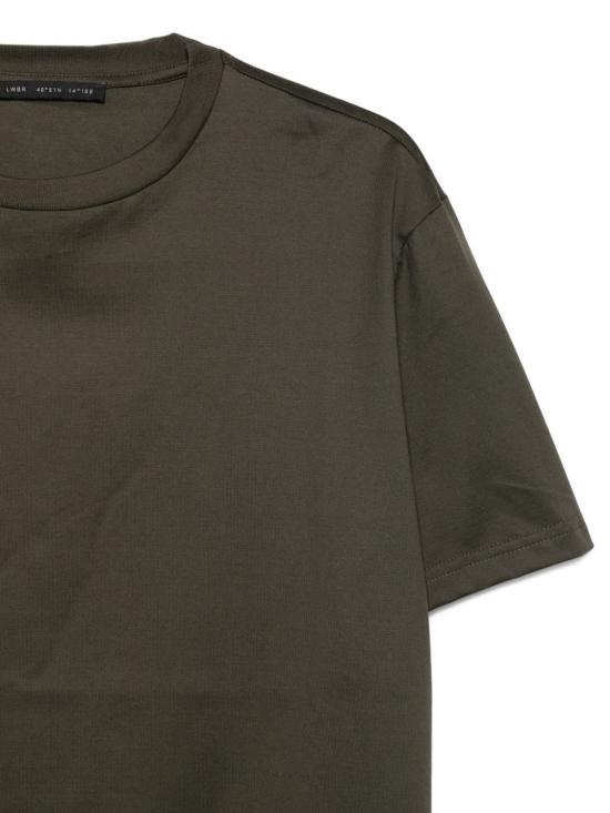 26SS 로우브랜드 반팔 티셔츠 L1TFW25266565 M074 Brown - LOW BRAND