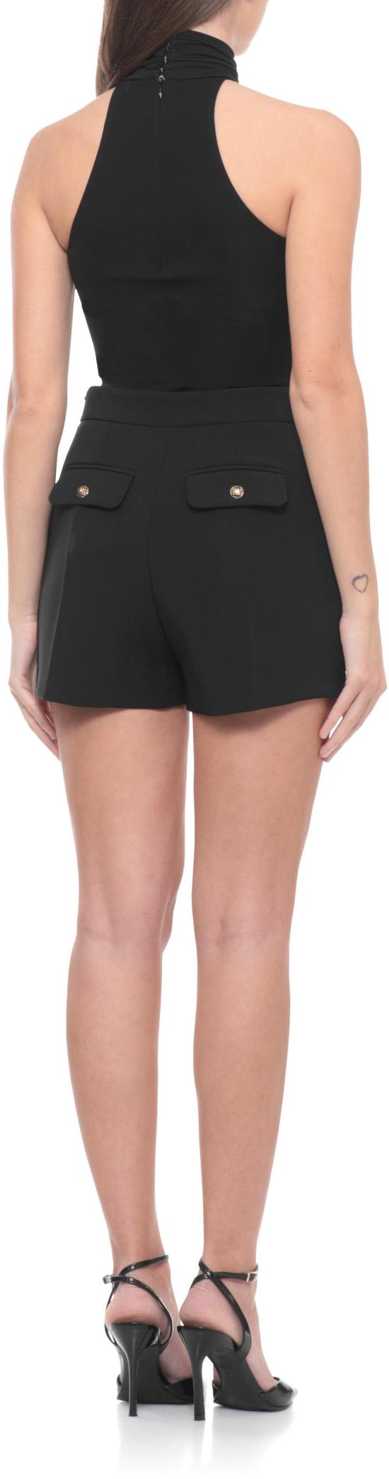 26SS 엘리자베타프랜치 바디수트 티셔츠 BO01761E2110 BLACK - ELISABETTA FRANCHI