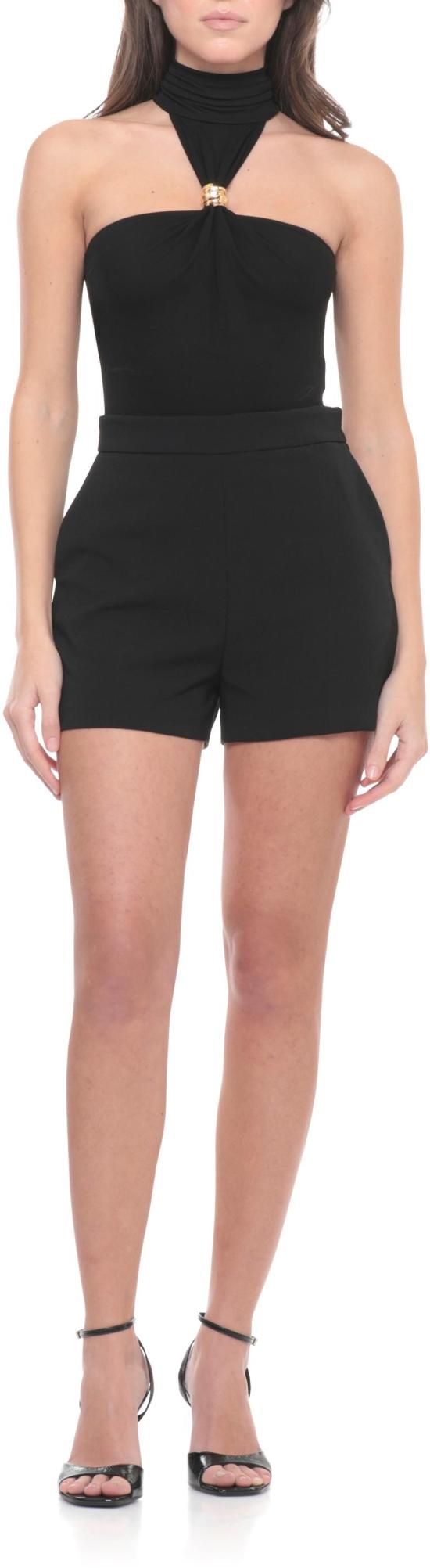 26SS 엘리자베타프랜치 바디수트 티셔츠 BO01761E2110 BLACK - ELISABETTA FRANCHI