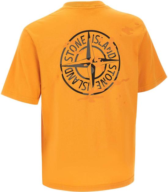 26SS 스톤 아일랜드 반팔 티셔츠 2100001S0E14V007E ORANGE - STONE ISLAND