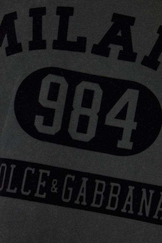 25FW 돌체앤가바나 반팔 티셔츠 G8RI4TG7PK9N0000 BLACK - DOLCE & GABBANA