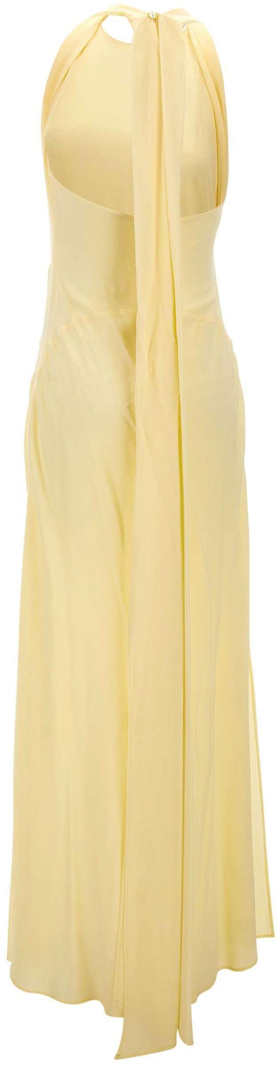 26SS 블루마린 롱 원피스 2A778AN0218 YELLOW - BLUMARINE