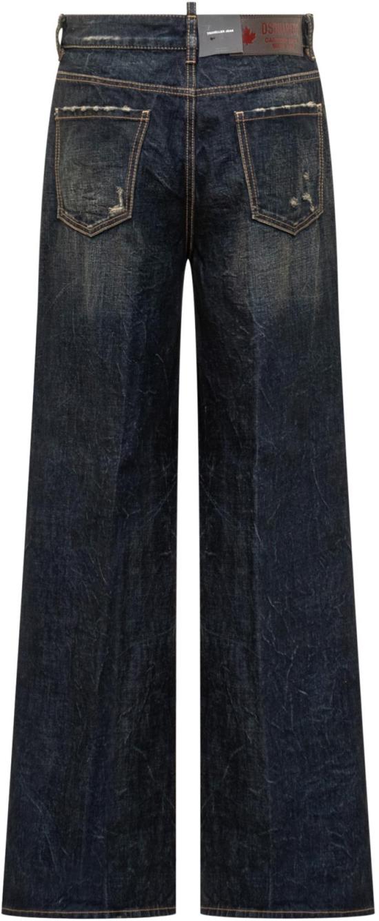 25FW 디스퀘어드2 데님 팬츠 S75LB1074D30011470 NAVY - DSQUARED2
