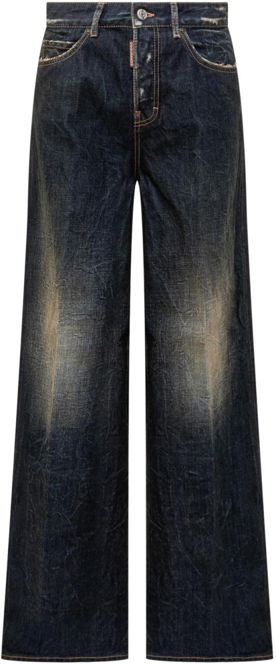 25FW 디스퀘어드2 데님 팬츠 S75LB1074D30011470 NAVY