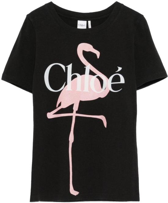 26SS 끌로에 반팔 티셔츠 CH26SJH08194070 BLACK