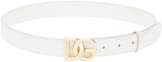 26SS 돌체앤가바나 레귤러 벨트 BE1447AW57680002 WHITE