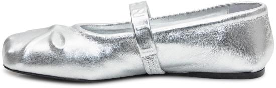 25SS 마르니 플랫 슈즈 MJMS007700PR69500N20 SILVER - MARNI