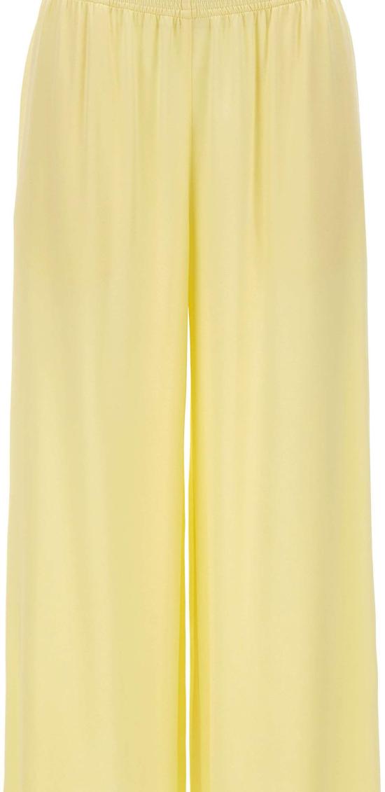 26SS 파비아나 필리피 아멜리아 엔버 새틴 팬츠 PAD266F291D908783 YELLOW - FABIANA FILIPPI