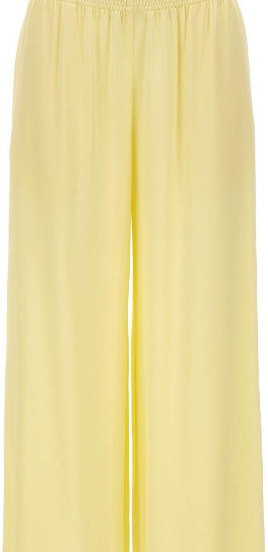 26SS 파비아나 필리피 아멜리아 엔버 새틴 팬츠 PAD266F291D908783 YELLOW - FABIANA FILIPPI