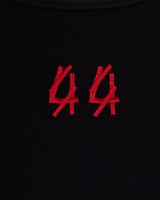 26SS 44레이블 민소매 티셔츠 B0030579FA584P665 BLACK - 44 LABEL