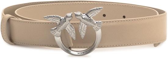 25FW 핑코 레귤러 벨트 100125A2M4C50E BEIGE