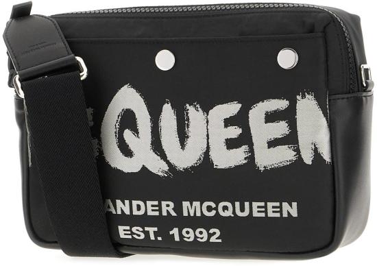  알렉산더 맥퀸 크로스백 7917721AAS31095 BLACK - ALEXANDER MCQUEEN