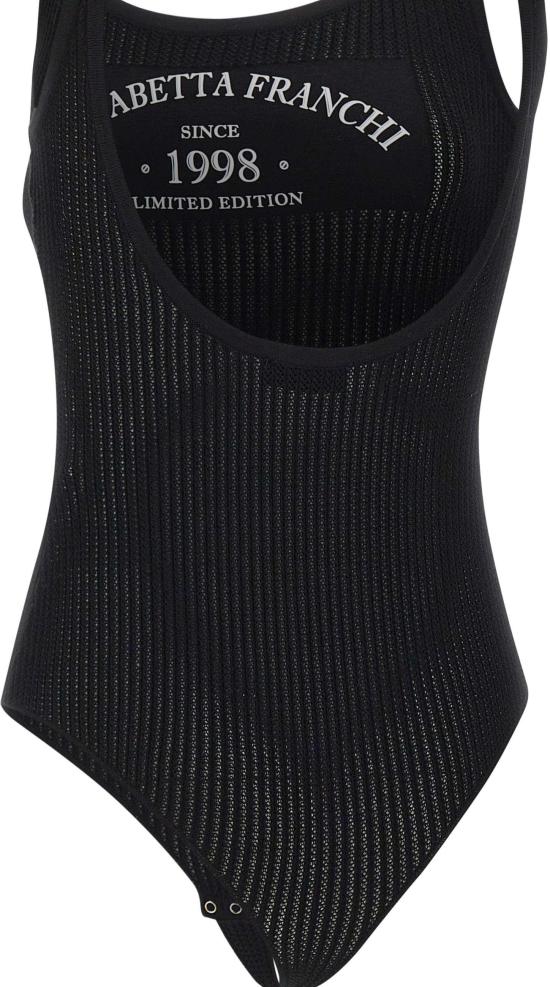 26SS 엘리자베타프랜치 바디수트 티셔츠 BK81Q61E2110 BLACK - ELISABETTA FRANCHI