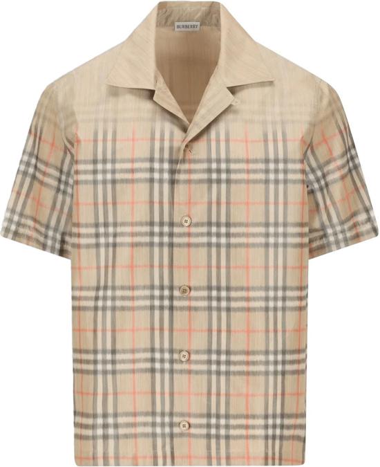 26SS 버버리 반팔 셔츠 8119159B9368 BEIGE