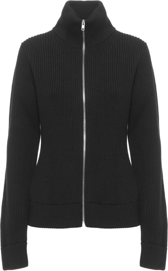 26SS 마르지엘라 하이넥 슬림 가디건 S29HP0039M13181900 BLACK