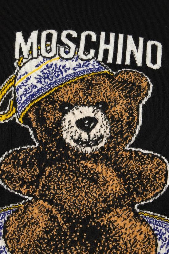 25FW 모스키노 스웨터 093655002555 BLACK - MOSCHINO