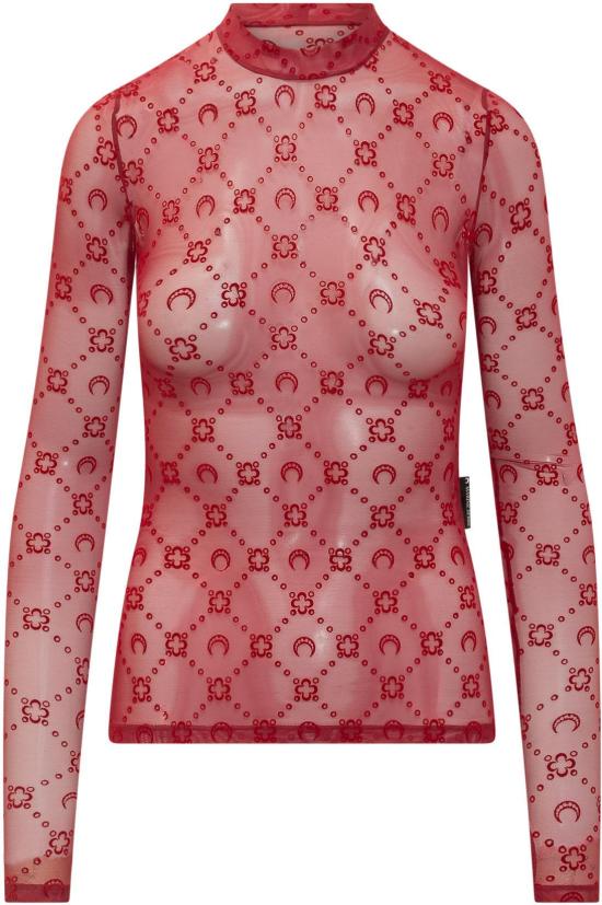 26SS 마린세르 긴팔 티셔츠 WTS018ACJER0005RD11 RED