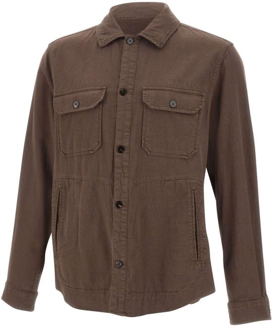 26SS 울리치 긴팔 셔츠 CFWOOS2036MRUT528810026 BROWN