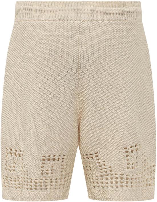 26SS 알라누이 숏팬츠 LMHM004R26KNI0060F0F WHITE - ALANUI